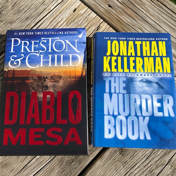 2 Books - PRESTON & CHILD / Diablo Mesa - JONATHAN KELLERMAN / Murder Book - Picture 1 of 4